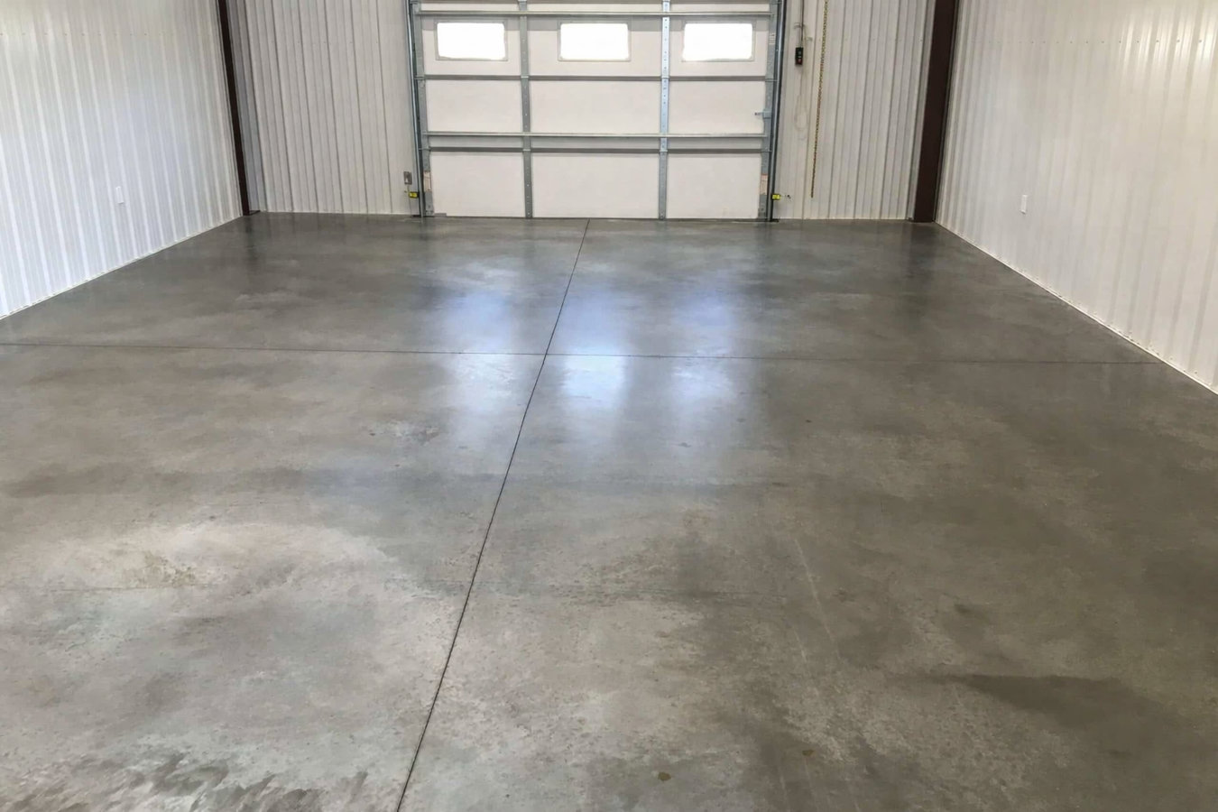 Concrete floor installation